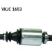 SKF | Antriebswelle | VKJC 1653 SKF | Antriebswelle | VKJC 1653