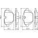 BOSCH | Bremsbelagsatz, Scheibenbremse | 0 986 494 432 BOSCH | Bremsbelagsatz, Scheibenbremse | 0 986 494 432