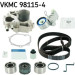 SKF | Wasserpumpe + Zahnriemensatz | VKMC 98115-4 SKF | Wasserpumpe + Zahnriemensatz | VKMC 98115-4