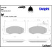 Delphi Bremsbelagsatz, Scheibenbremse LP2192