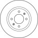 TRW | Bremsscheibe | DF6116 TRW | Bremsscheibe | DF6116