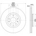 Hella | Bremsscheibe | 8DD 355 114-491 Hella | Bremsscheibe | 8DD 355 114-491