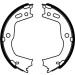 Hella | Bremsbackensatz, Feststellbremse | 8DA 355 050-981