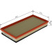 BOSCH F 026 400 112 Luftfilter