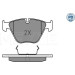Meyle | Bremsbelagsatz, Scheibenbremse | 025 241 6120/PD Meyle | Bremsbelagsatz, Scheibenbremse | 025 241 6120/PD
