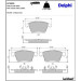 Delphi Bremsbelagsatz, Scheibenbremse LP2025