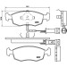 Brembo | Bremsbelagsatz, Scheibenbremse | P 24 007