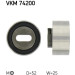 SKF | Spannrolle, Zahnriemen | VKM 74200 SKF | Spannrolle, Zahnriemen | VKM 74200