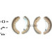 91049600 Bremsbackensatz