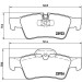 Brembo | Bremsbelagsatz, Scheibenbremse | P 50 064 Brembo | Bremsbelagsatz, Scheibenbremse | P 50 064