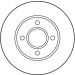 TRW | Bremsscheibe | DF2682