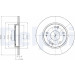 Delphi | Bremsscheibe | BG4280