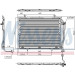 94376 Kondensator, Klimaanlage 94376 Kondensator, Klimaanlage