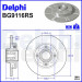 Delphi | Bremsscheibe | BG9116RS