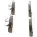 BOSCH | Bremsbelagsatz, Scheibenbremse | 0 986 424 436