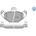 Meyle Bremsbelagsatz, Scheibenbremse MEYLE-ORIGINAL: True to OE 025 219 6514