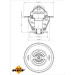 NRF Thermostat, Kühlmittel EASY FIT 725036