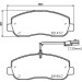 Hella | Bremsbelagsatz, Scheibenbremse | 8DB 355 015-291 Hella | Bremsbelagsatz, Scheibenbremse | 8DB 355 015-291