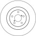 TRW | Bremsscheibe | DF4104