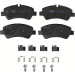 GDB1968 Bremsbelagsatz, Scheibenbremse
