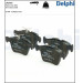 Delphi | Bremsbelagsatz, Scheibenbremse | LP2490