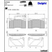Delphi Bremsbelagsatz, Scheibenbremse LP2045