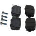 BOSCH | Bremsbelagsatz, Scheibenbremse | 0 986 494 930