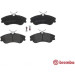 Brembo | Bremsbelagsatz, Scheibenbremse | P 61 069