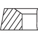 504 01 N0 Kolbenringsatz