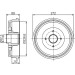 BOSCH | Bremstrommel | 0 986 477 287 BOSCH | Bremstrommel | 0 986 477 287
