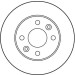 TRW | Bremsscheibe | DF1013 TRW | Bremsscheibe | DF1013