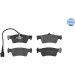 025 243 6719/W Bremsbelagsatz, Scheibenbremse MEYLE-ORIGINAL: True to OE.