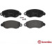 Brembo | Bremsbelagsatz, Scheibenbremse | P 24 052