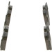 BOSCH | Bremsbelagsatz, Scheibenbremse | 0 986 424 334