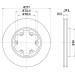 Hella | Bremsscheibe | 8DD 355 102-921