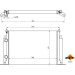 NRF | Kühler, Motorkühlung | 53609A NRF | Kühler, Motorkühlung | 53609A