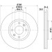 Hella | Bremsscheibe | 8DD 355 107-841