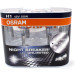 Osram | Glühlampe, Scheinwerfer | NIGHT BREAKER UNLIMITED H1 HALOGEN SCHEINWERFERLAMPE 12V +110% MEHR SICHT | 64150NBU-HCB