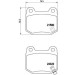 Brembo | Bremsbelagsatz, Scheibenbremse | P 56 048 Brembo | Bremsbelagsatz, Scheibenbremse | P 56 048