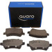 Bremsbelagsatz, Scheibenbremse QUARO SILVER CERAMIC QP7660C