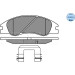 Meyle | Bremsbelagsatz, Scheibenbremse | 025 242 1817/W Meyle | Bremsbelagsatz, Scheibenbremse | 025 242 1817/W
