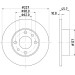 Hella | Bremsscheibe | 8DD 355 100-361 Hella | Bremsscheibe | 8DD 355 100-361