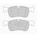 Ferodo | Bremsbelagsatz, Scheibenbremse | FDB4844 Ferodo | Bremsbelagsatz, Scheibenbremse | FDB4844