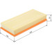 BOSCH 1 987 429 190 Luftfilter BOSCH 1 987 429 190 Luftfilter