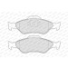 FDB1393 Bremsbelagsatz, Scheibenbremse PREMIER ECO FRICTION