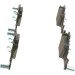 BOSCH | Bremsbelagsatz, Scheibenbremse | 0 986 424 849