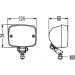 Hella | Nebelschlussleuchte | 2NE 002 985-001 Hella | Nebelschlussleuchte | 2NE 002 985-001