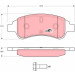 TRW Bremsbelagsatz, Scheibenbremse COTEC GDB1623