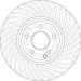 TRW | Bremsscheibe | DF6195S