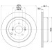 Hella | Bremsscheibe | 8DD 355 118-531